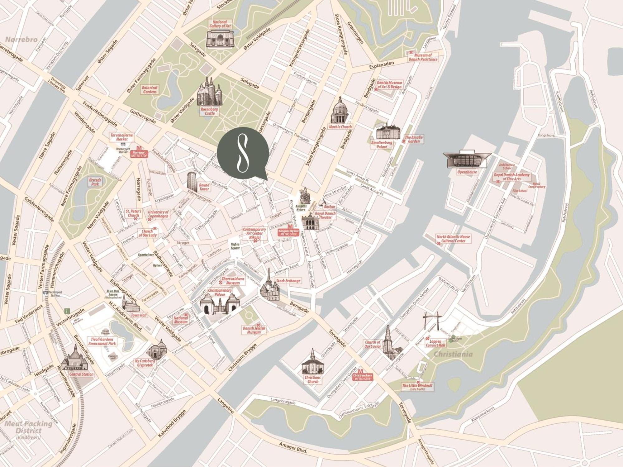 Sanders City - Pleasant Four-Bedroom Apartment In The Lovely Capital コペンハーゲン エクステリア 写真